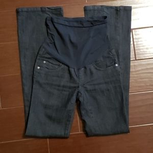 Indigo Blue Maternity bootcut jeans XS